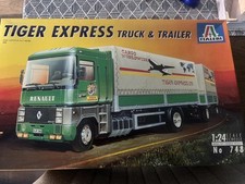 ULTRA RARE - ITALERI 1:24 Scale Truck Renault Magnum Tiger Express Model No 748