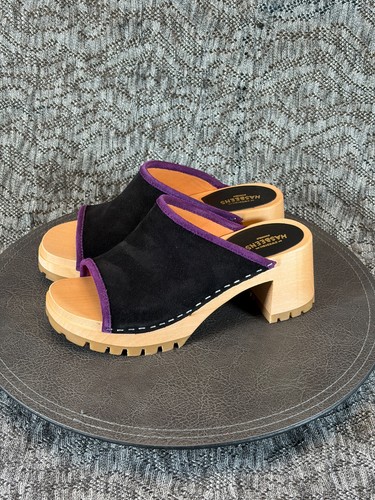 Swedish hasbeens piping clog - hasbeens,