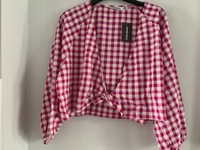 BNWT Debenhams Purple Checked