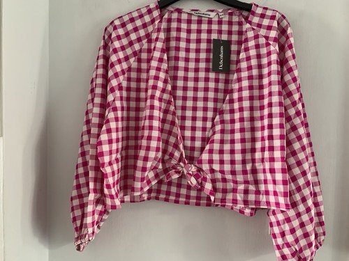 Bnwt debenhams purple - bnwt, checked