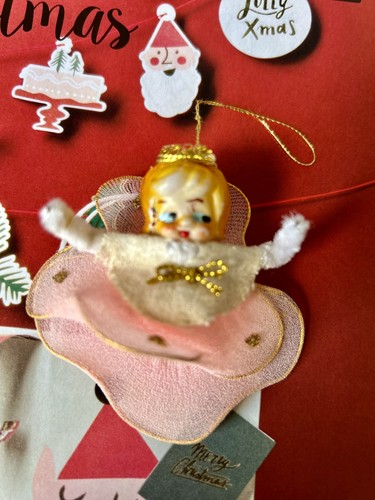 Vintage christmas angel - vintage, fairy