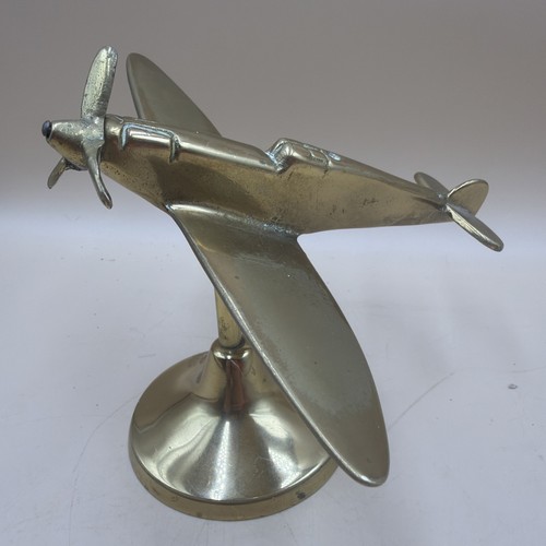 Brass trench art model - brass,