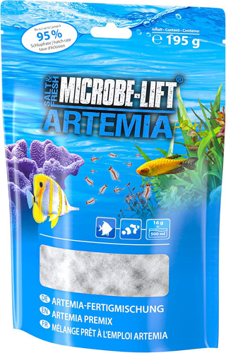 Artemia eggs with salt - artemia,
