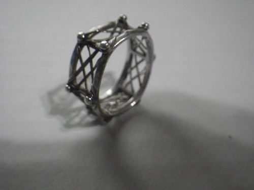 Hand made sterling silver - hand,