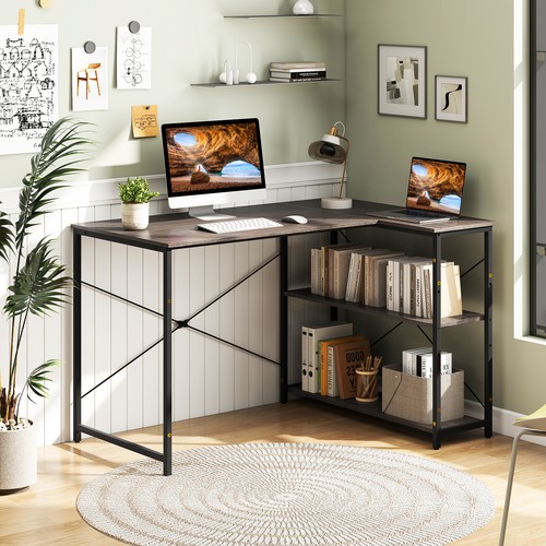 Shaped computer desk - l-shaped,