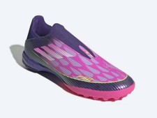 Adidas F50 League Laceless x Lamine Yamal Mens Astro Turf Football Shoes Size 9