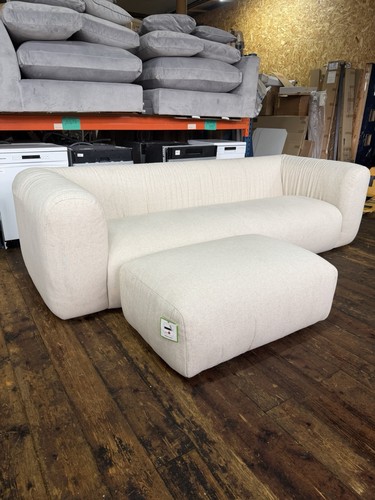 Anthropologie orion linen sofa - anthropologie,