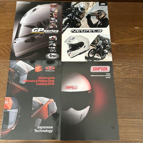 Catalog motorcycle helmet book - catalog,