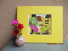 antique illustration of Papa