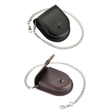 PU Leather Pocket Watch