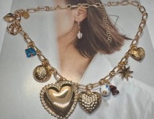 Zara Statement Heart Pendants