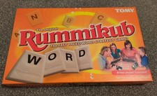 Word Rummikub Tile Game (Tomy 1995) Complete