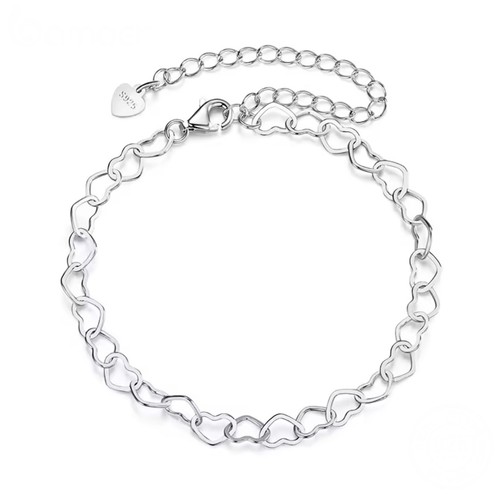 Sterling silver bracelet love - sterling,