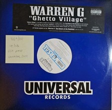 Warren G Ghetto Village Vinyl