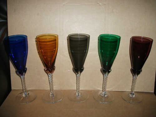 Vintage murano luminarc - 5x,