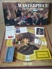 Vintage "MASTERPIECE" The Art Auction Board Game. By Parker Games 1970. Complete