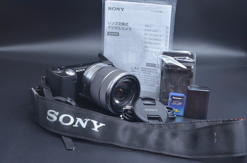 Sony alpha nex black - sony, nex-5