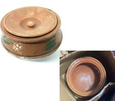Large Clay Mitti Handi Karahi Cooking Pot Biryani Chicken Fire Gas Top/ NO LID