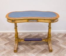 Antique Kidney Writing Desk