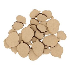 Wooden Acorn MDF Craft Shape