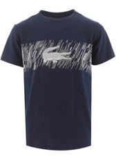 Lacoste Boys Navy Short Sleeve