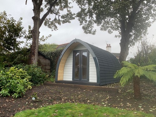 Grp composite glamping pod - glamping,