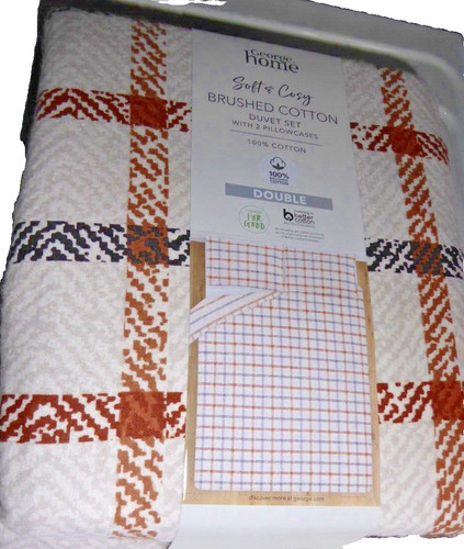 Check stripe 100 - 100%, brushed