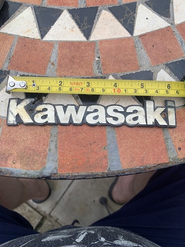 Kawasaki tank badge - kawasaki,