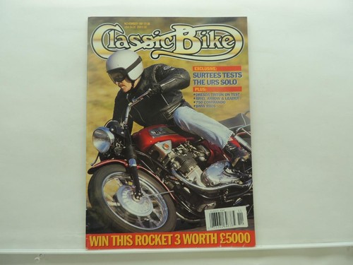 Nov 1991 classic bike magazine - 1991,
