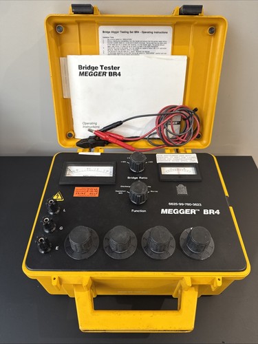 Megger br4 insulation - megger,