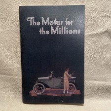 MOTOR FOR THE MILLIONS