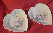 TWO PRETTY VINTAGE BONE CHINA
