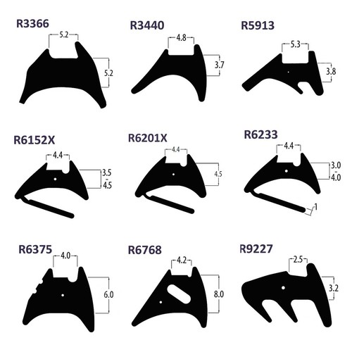 Wedge gasket sample pack - sample,
