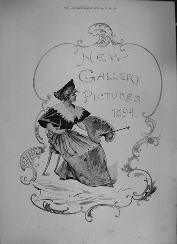 Old antique print - 1894, gallery