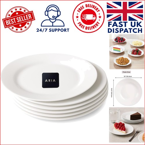 Stylish white opalware dinner - white,
