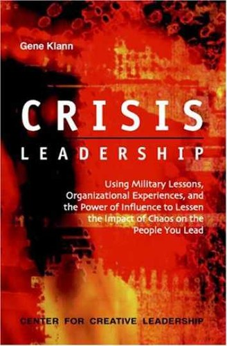 Crisis leadership using - crisis,