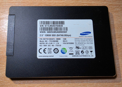 Samsung 128gb sata iii - 2.5",