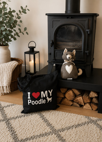 Love poodle doggy - poodle, theme