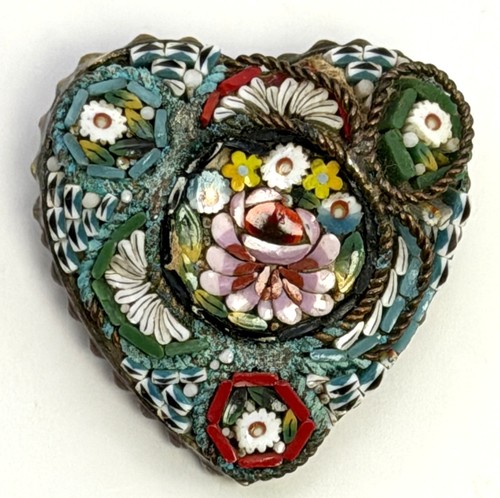 Vintage italian micro mosaic - vintage,