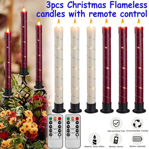 3pcs led flameless - led,