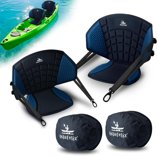 Upgraded kayak seat with back - seat,