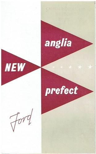 Ford anglia 100e prefect - 100e, &