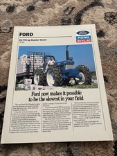 Ford 7610 Tractor Brochure