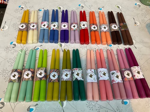 100 beeswax xtall taper - 100%,