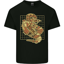 A Steampunk Snake Reptiles Kids T-Shirt Childrens