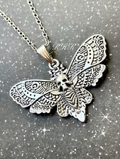 Death Moth Skull Necklace