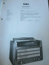 Wiring Diagram Radio Saba 448