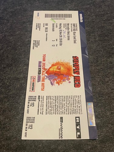 Ticket simply red - 2022, germany