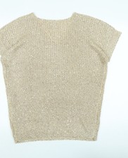 Womens UK Size M Wallis Gold