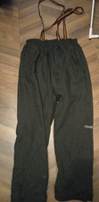 Mens Waterproof PING BLACK  GOLF TOUR WATERPROOF  Trousers (L) WITH BRACES